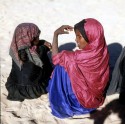 Algerien, Sahara, Junge Tuaregfrau (Targia)